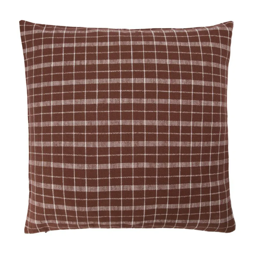 Thame kuddfodral rutigt 50x50 cm, Brown House Doctor
