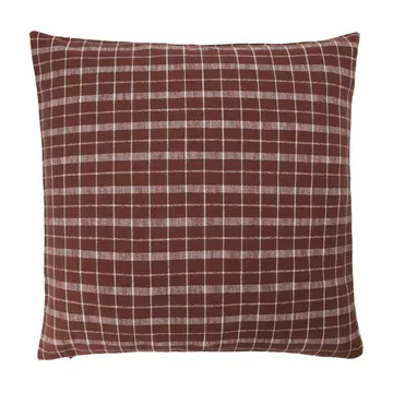 Thame kuddfodral rutigt 50x50 cm - Brown - House Doctor