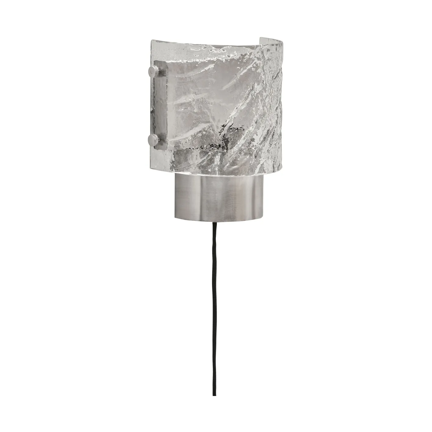 Type vägglampa, Borstat silver, 18x10,5x22 cm House Doctor