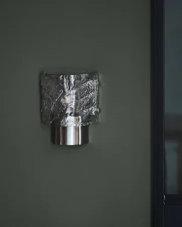 Type vägglampa - Borstat silver, 18x10,5x22 cm - House Doctor