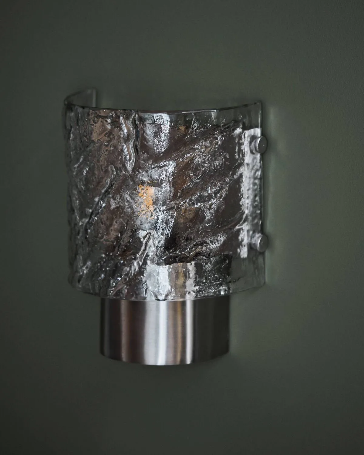 Type vägglampa, Borstat silver, 18x10,5x22 cm House Doctor