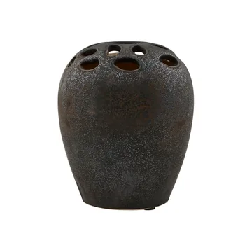 Varios vas 19 cm - Svart - House Doctor