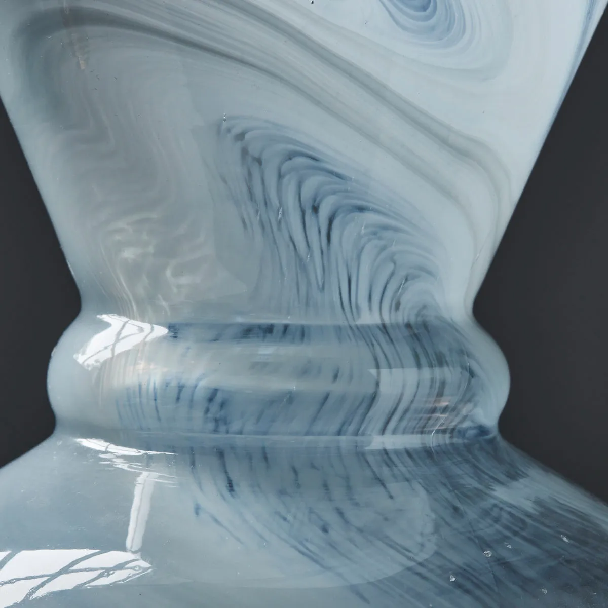 Viel vas 25 cm, Blå House Doctor