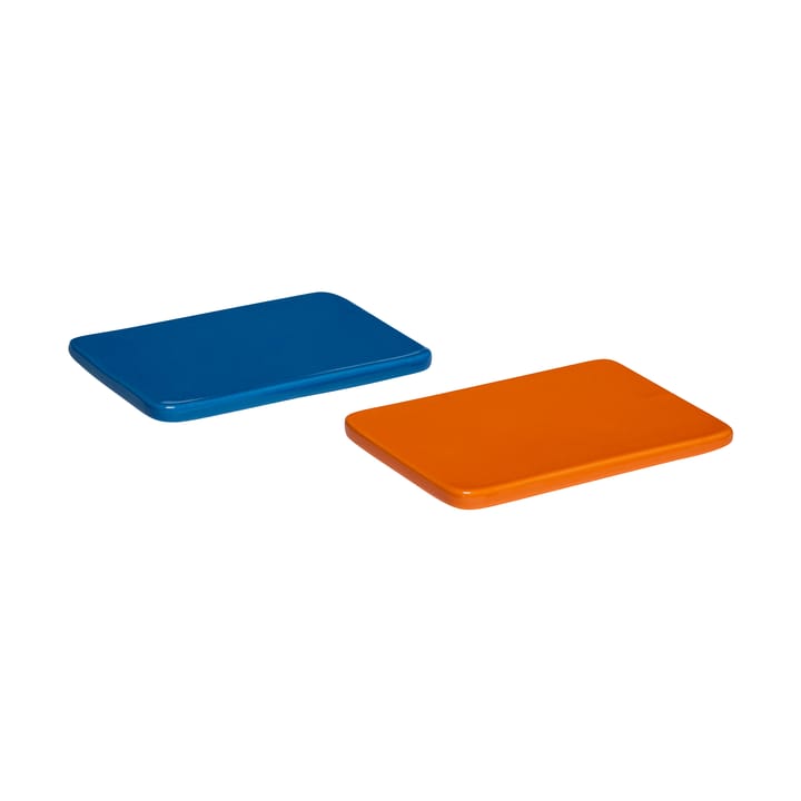 Amare underlägg set 2 delar small - Blue-orange - Hübsch