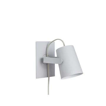 Läs mer om Hübsch Ardent vägglampa 17 cm Ljusgrå