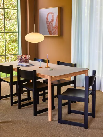 Astra ljusstake small - Blue-green - Hübsch Interior