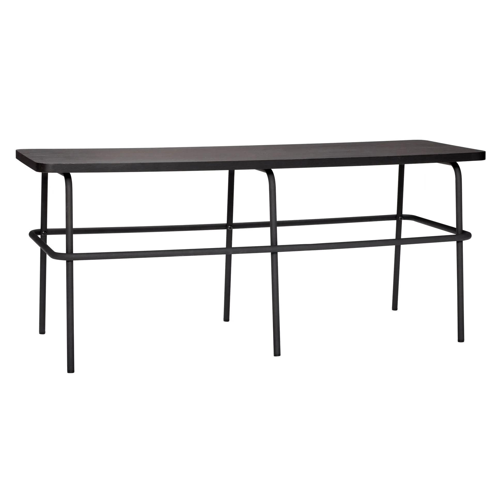 Bänk 46x110cm, Metall-svart Hübsch Interior