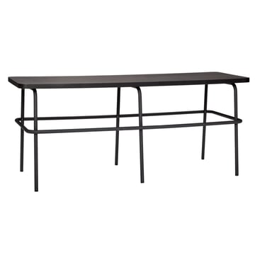 Läs mer om Hübsch Bänk 46x110cm Metall-svart