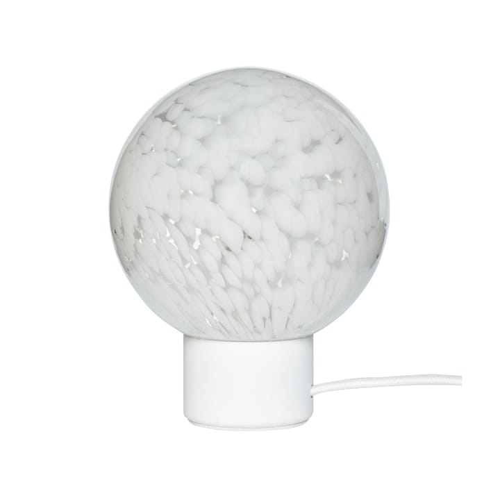 Bordslampa Ø15 cm - Metall-vit - Hübsch