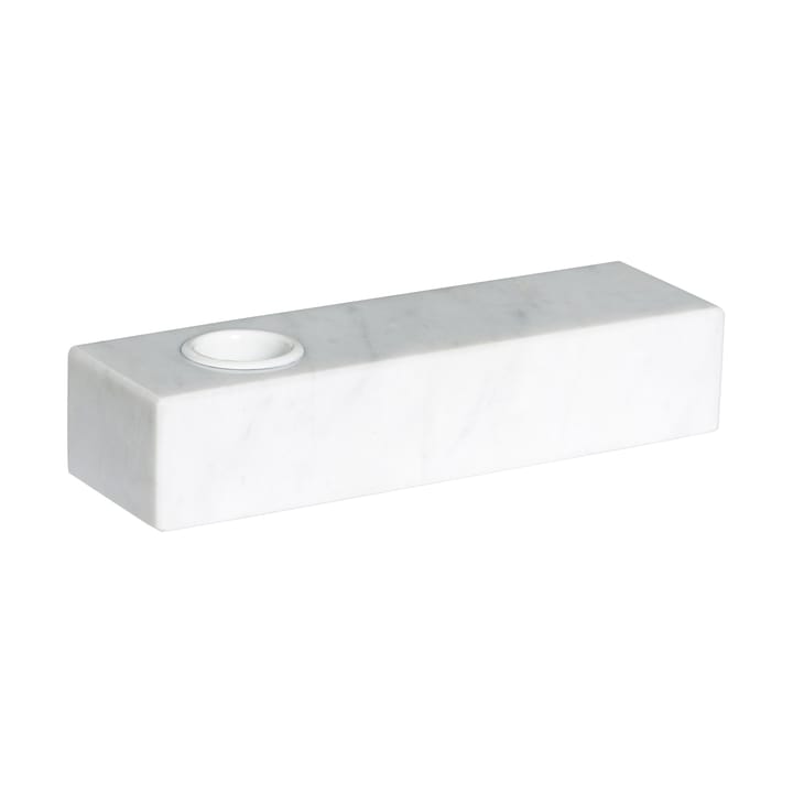 Brick ljusstake - White - Hübsch