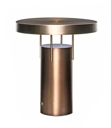 BringMe portabel bordslampa - Burnished brass, 28 cm - Hübsch