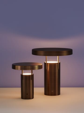 BringMe portabel bordslampa - Burnished brass - Hübsch Interior