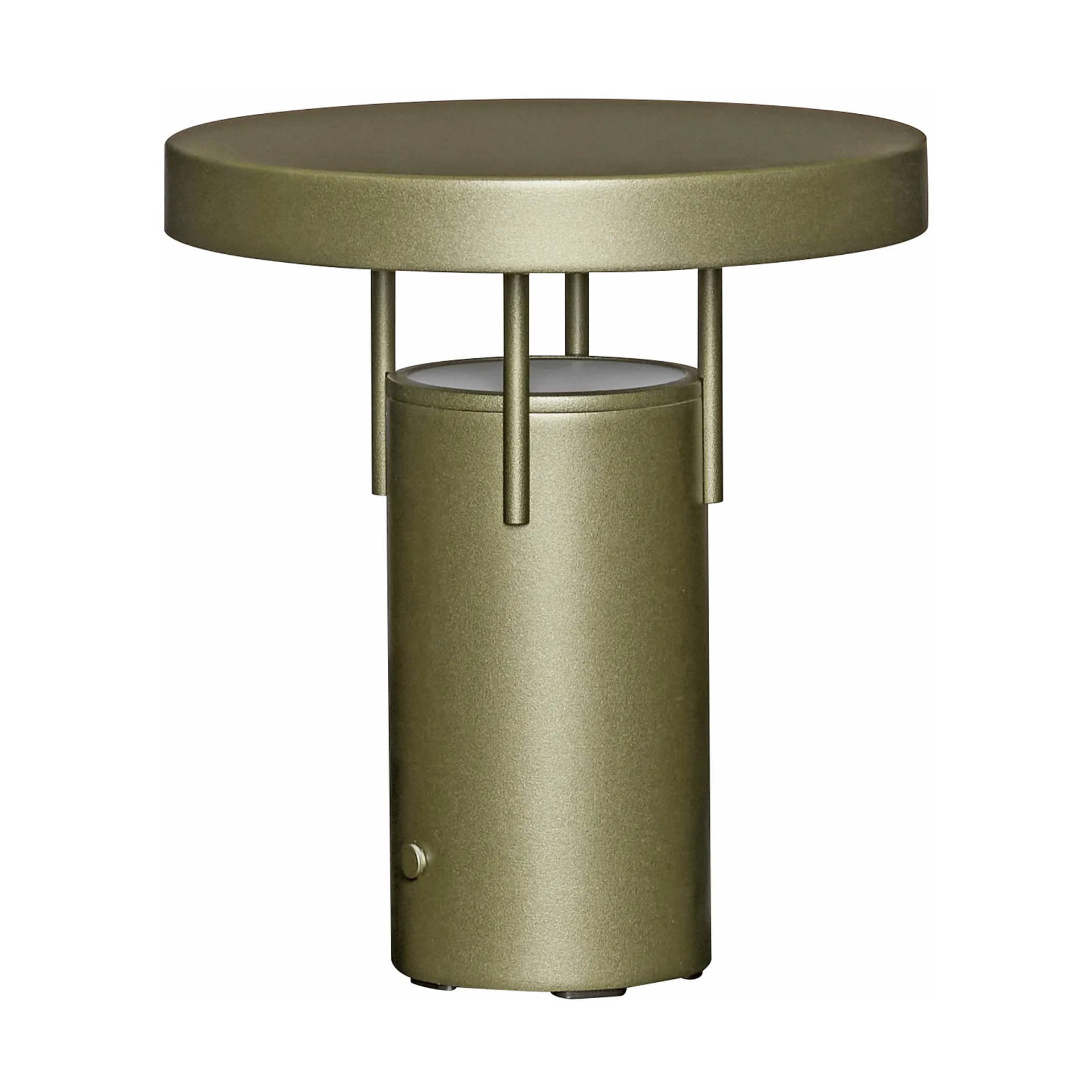 BringMe portabel bordslampa, Metallic dark green, mini 20 cm Hübsch Interior