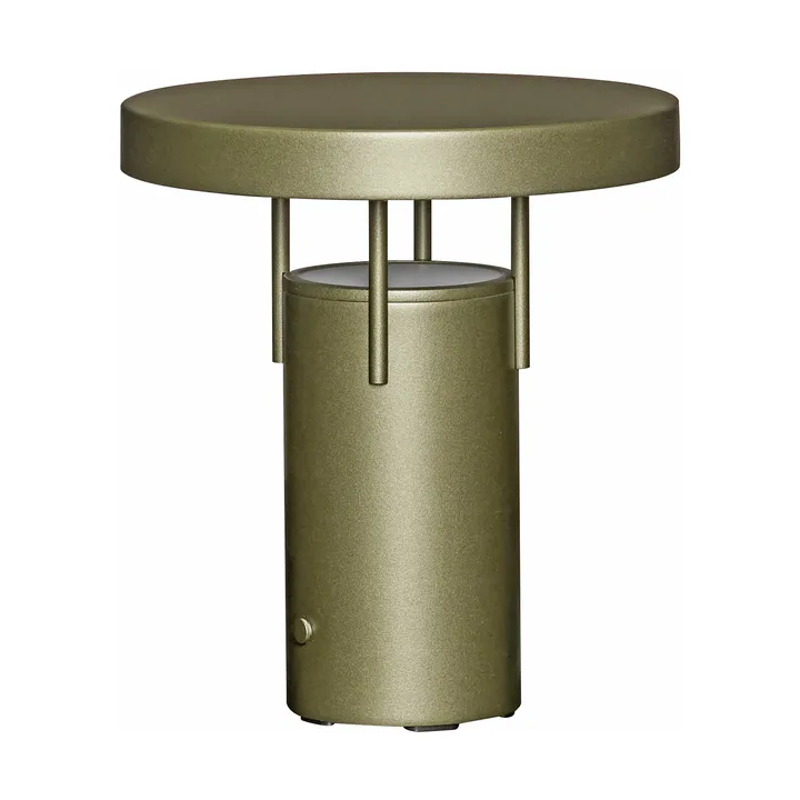 BringMe portabel bordslampa - Metallic dark green, mini 20 cm - Hübsch