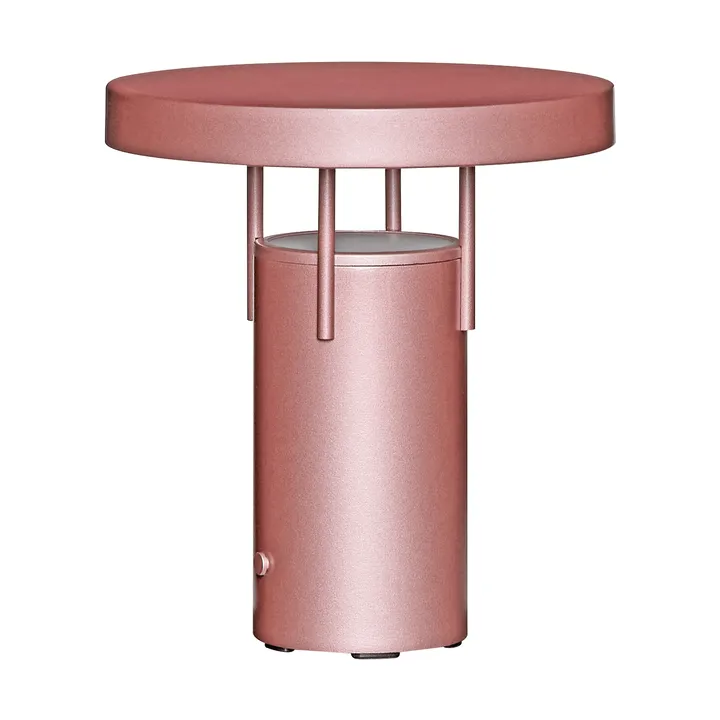 BringMe portabel bordslampa - Metallic pink, mini 20 cm - Hübsch