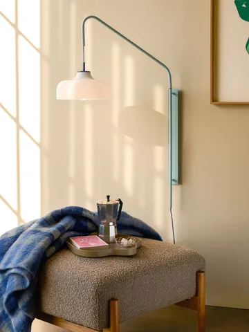 Current vägglampa - Light blue - Hübsch Interior