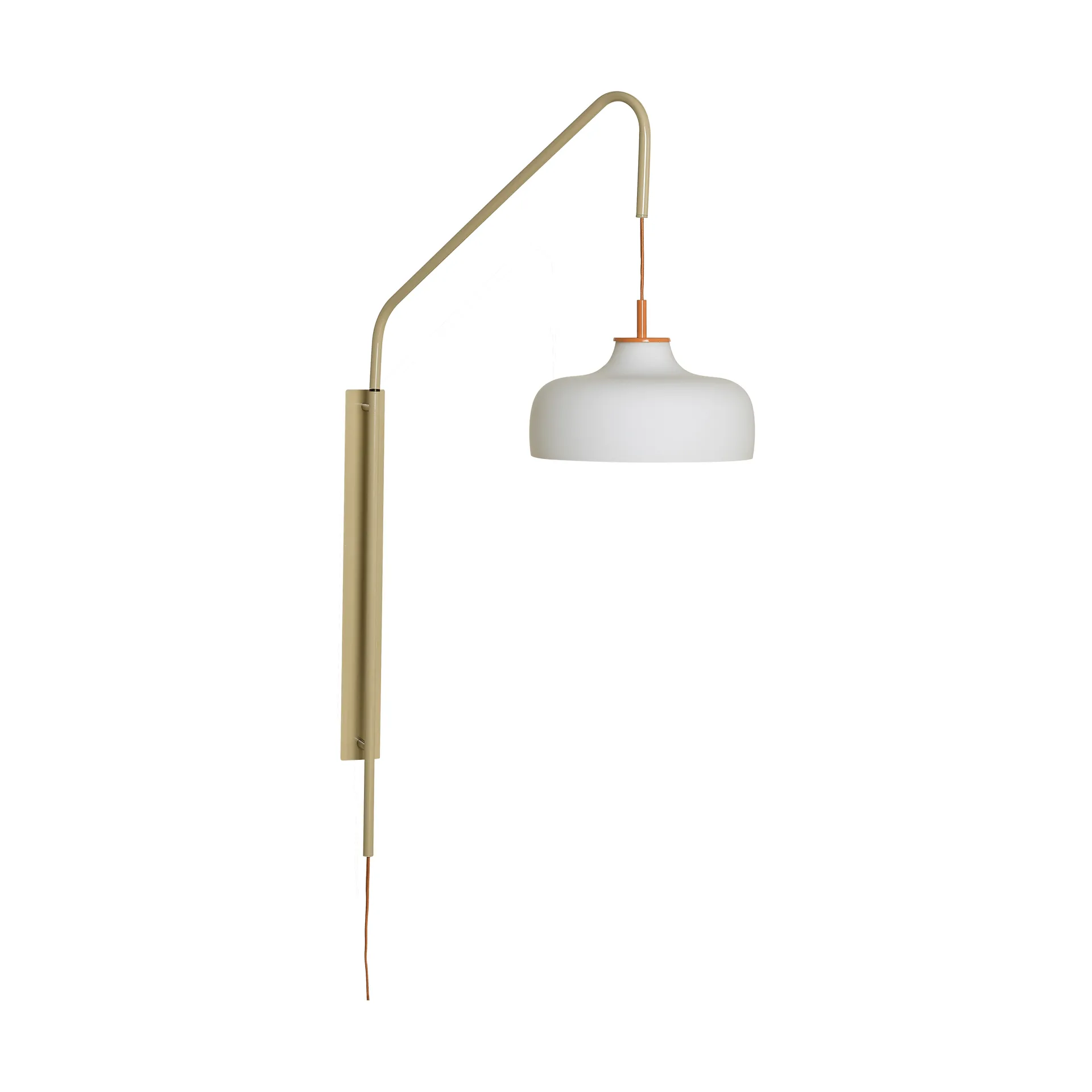 Current vägglampa, Light sand Hübsch Interior