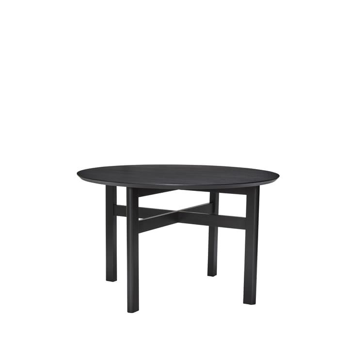 Fjord matbord Ø120x75 cm - Svart - Hübsch