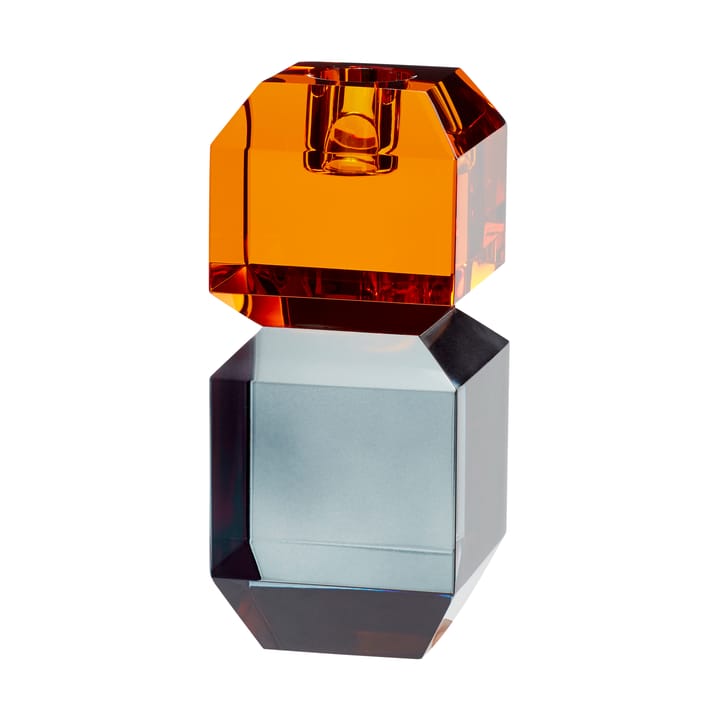 Gem ljusstake - Orange-grey - Hübsch