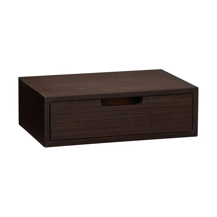 Hide förvaringslåda - Dark oak, 30x20x10 cm - Hübsch