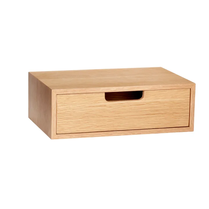 Hide förvaringslåda - Ek, 30x20x10 cm - Hübsch