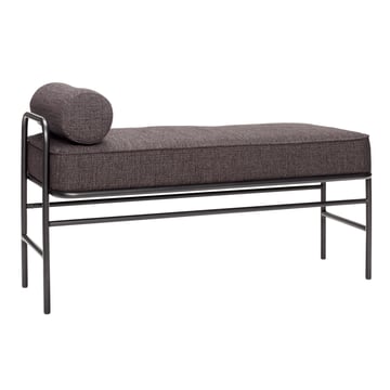 Läs mer om Hübsch Hübsch bänk 106 cm Metall-brun