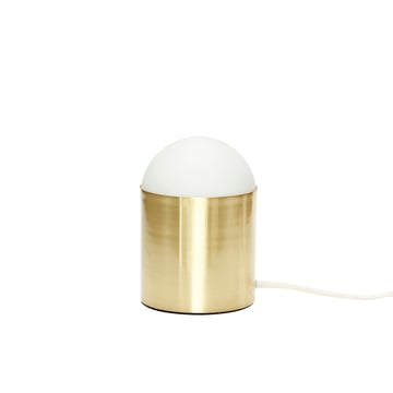 Läs mer om Hübsch Hübsch bordslampa Ø12 cm Mässing