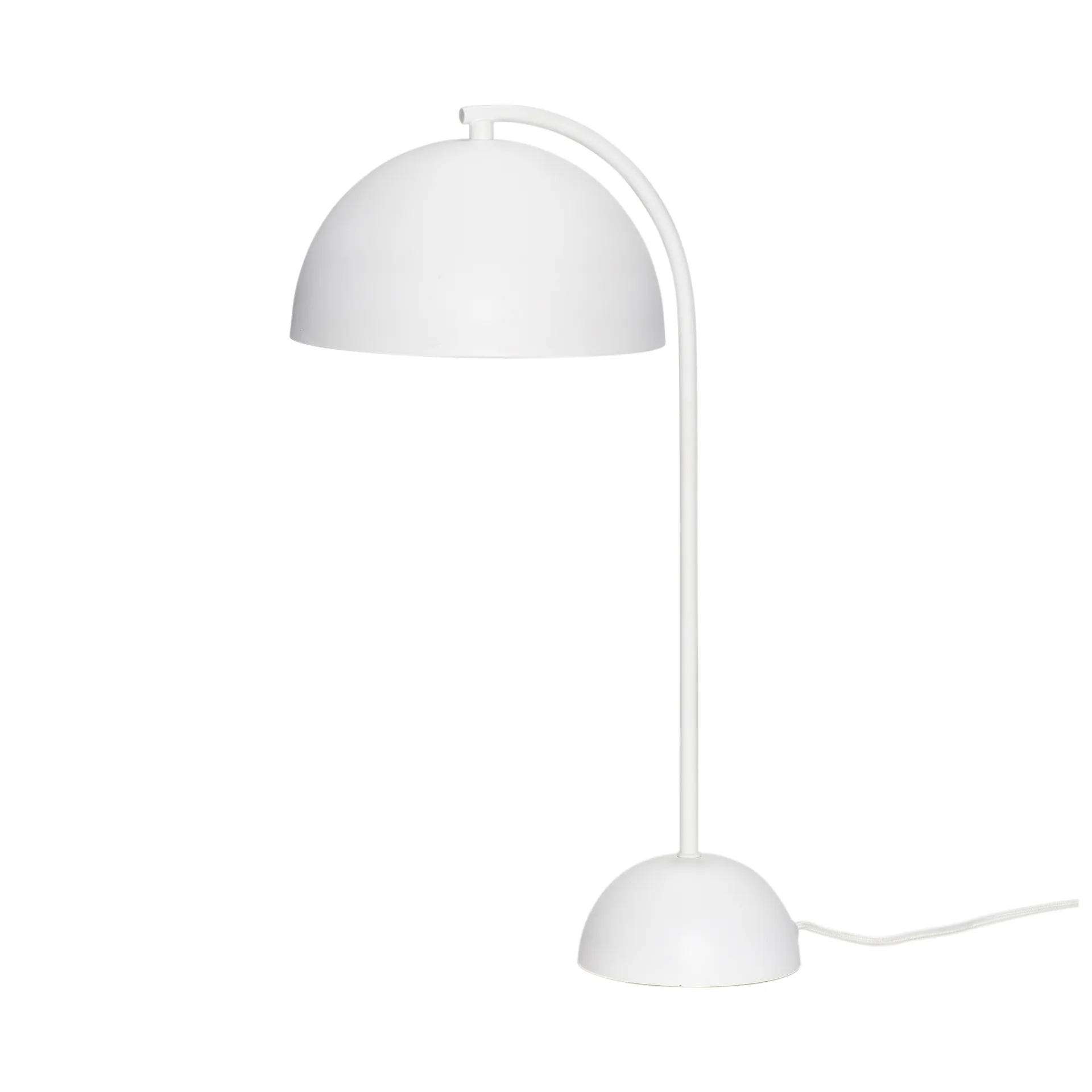 Hübsch bordslampa Ø23 cm, Vit Hübsch Interior