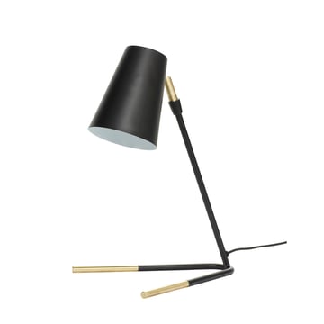 Hübsch Hübsch bordslampa H46 cm Mässing-svart