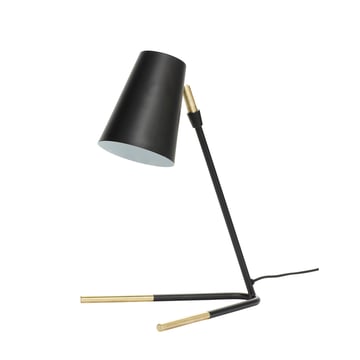 Läs mer om Hübsch Hübsch bordslampa H46 cm Mässing-svart