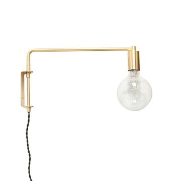 Läs mer om Hübsch Hübsch vägglampa Guld