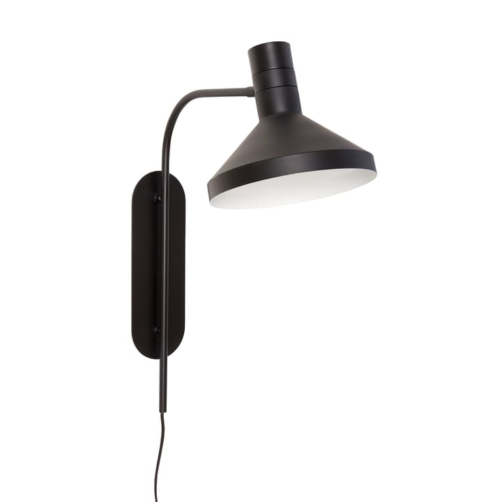 Hübsch vägglampa H56 cm, Metall-svart Hübsch