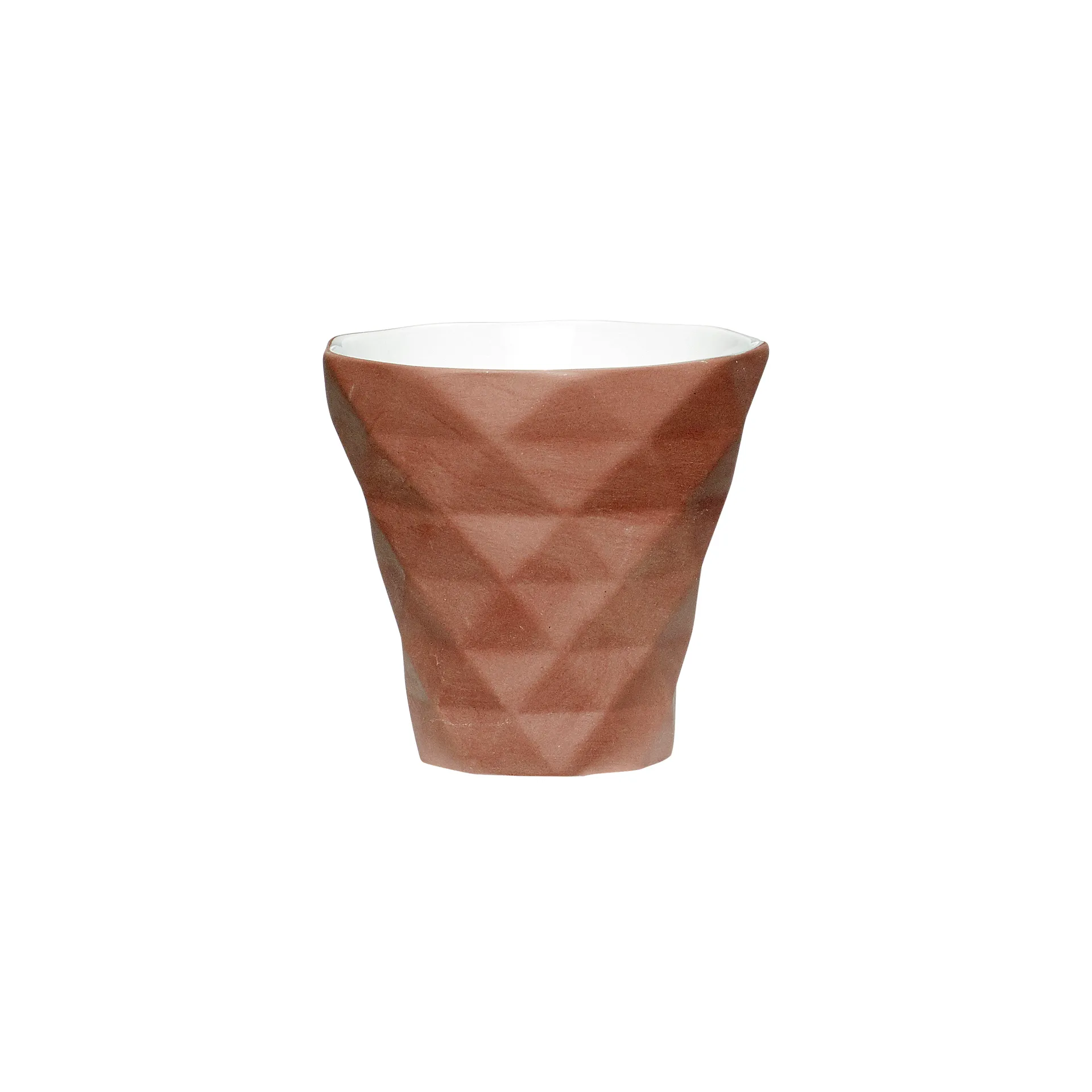 Ljuslykta Ø9 cm, Brun Hübsch Interior