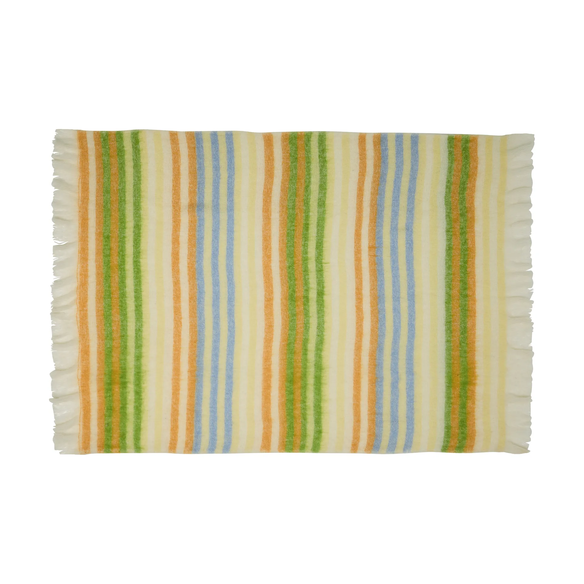 Loom pläd, Yellow, 140x200 cm Hübsch Interior