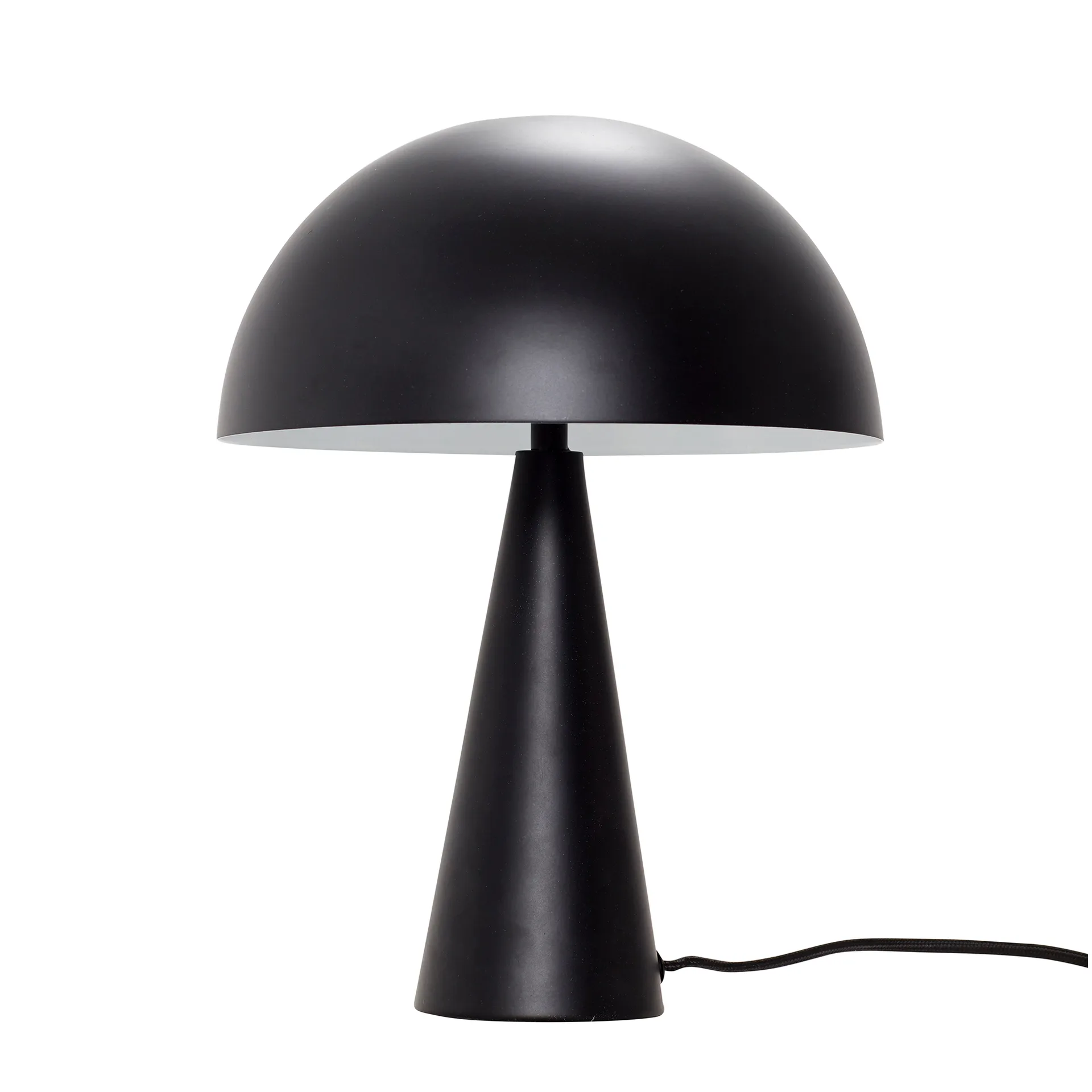 Mush bordslampa, Black, mini 34 cm Hübsch Interior