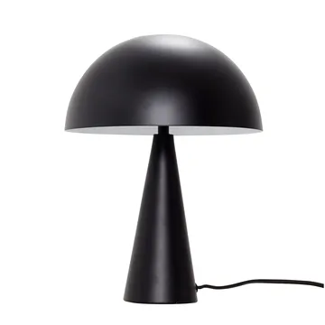 Mush bordslampa - Black, mini 34 cm - Hübsch Interior
