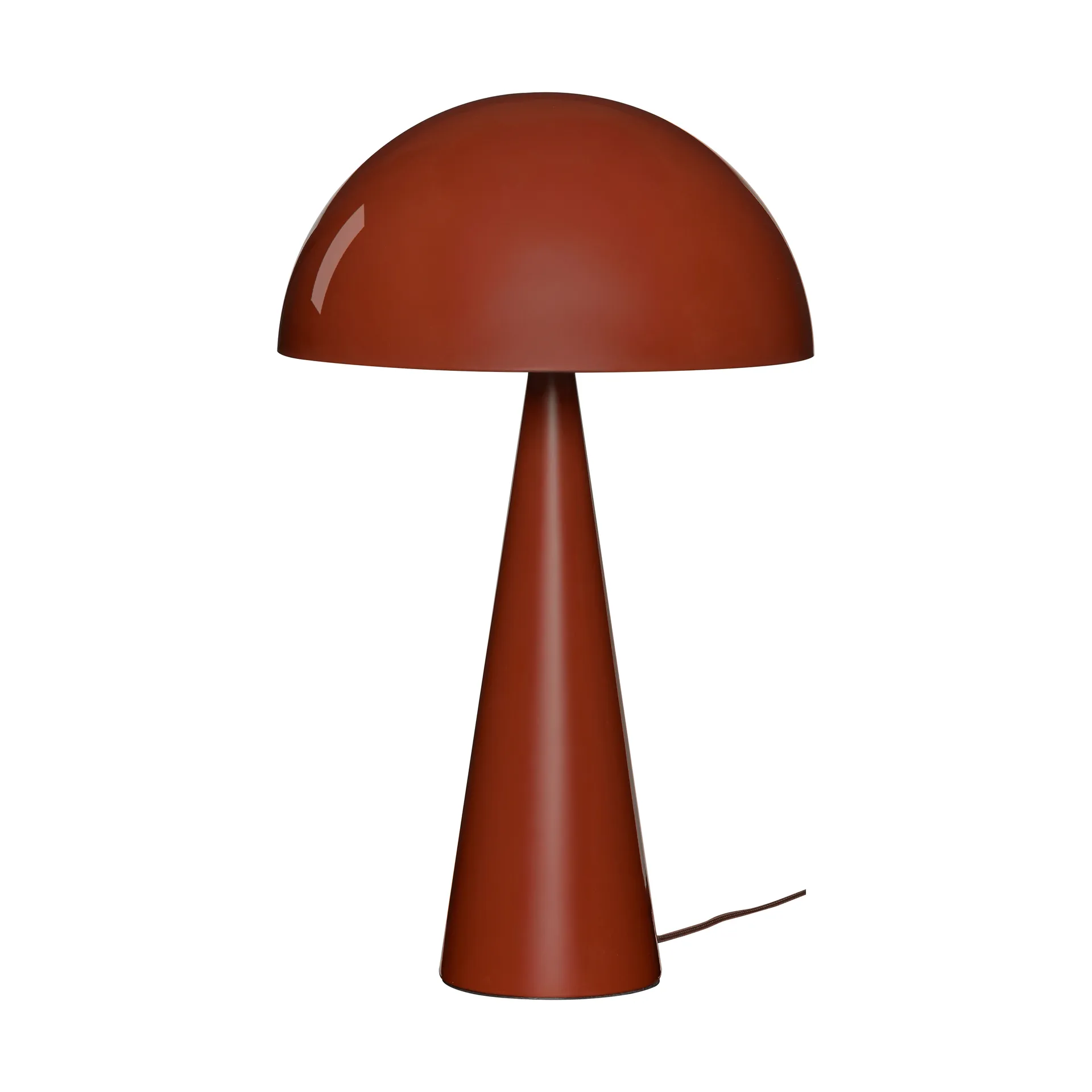 Mush bordslampa, Brown, tall 50 cm Hübsch Interior