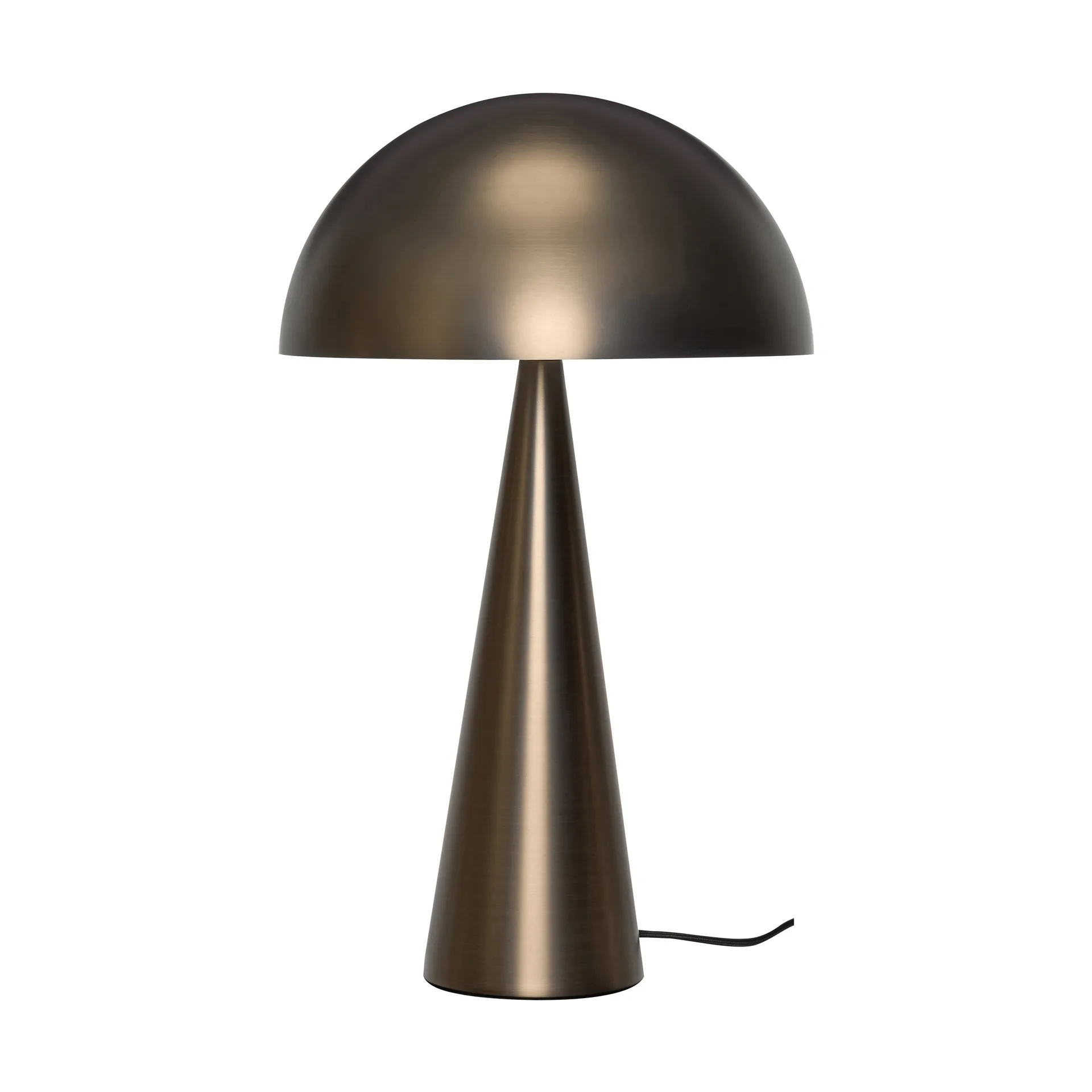 Mush bordslampa, Burnished brass, tall 50 cm Hübsch Interior