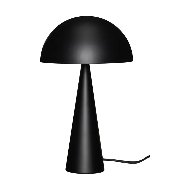 Mush bordslampa - Matt black, tall 50 cm - Hübsch