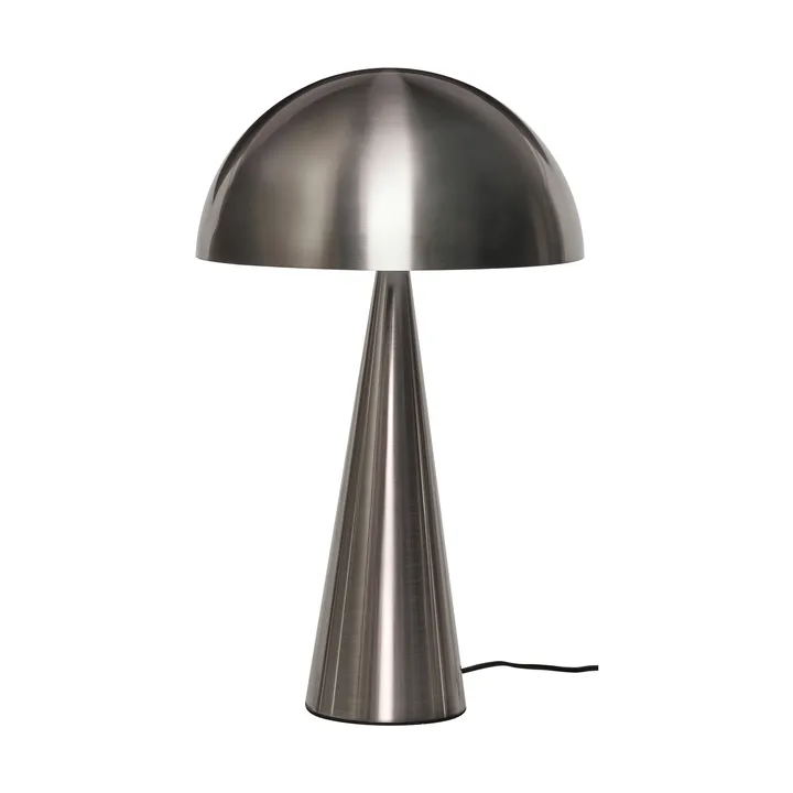 Mush bordslampa - Nickel, tall 50 cm - Hübsch