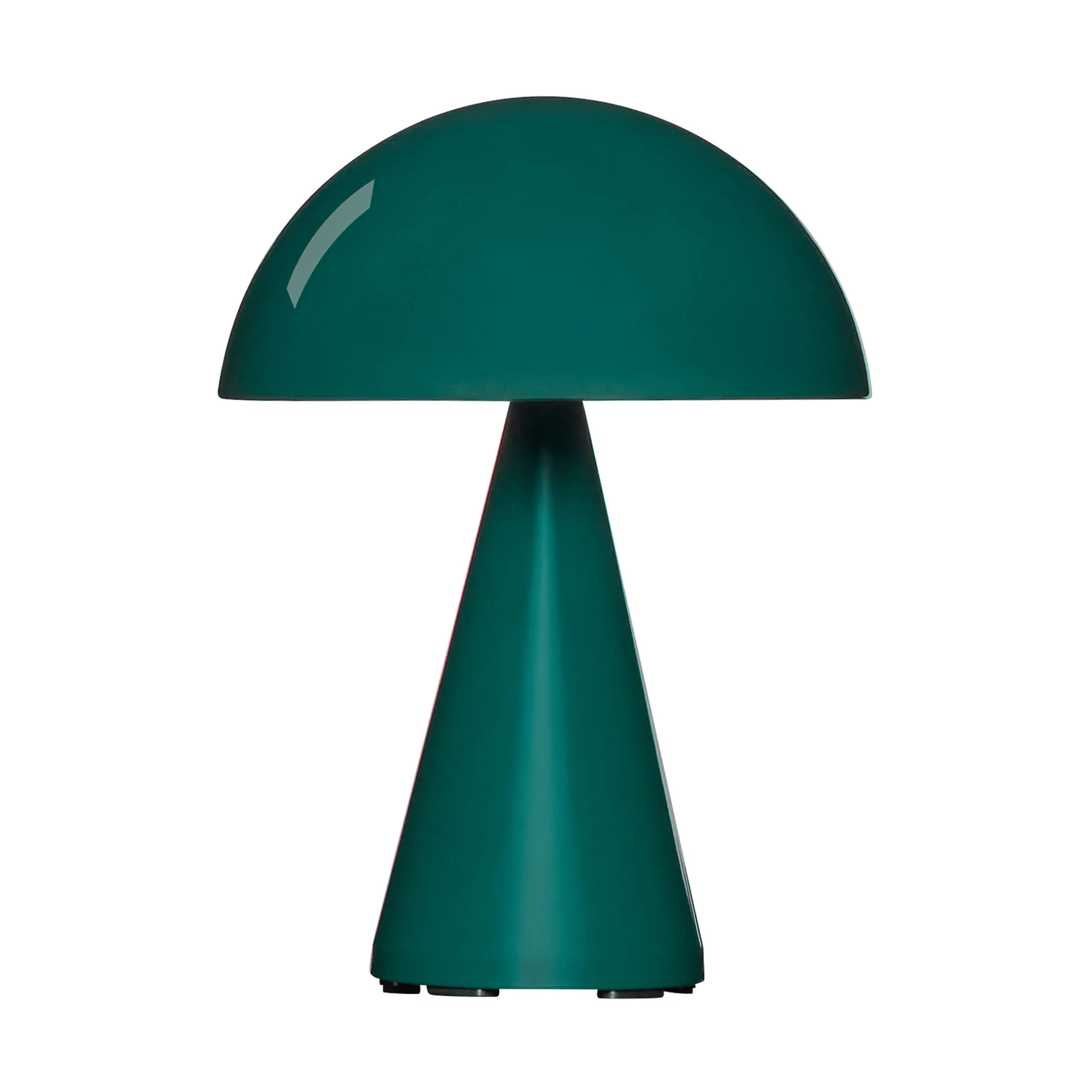 Mush portabel bordslampa, Dark green, 20 cm Hübsch Interior