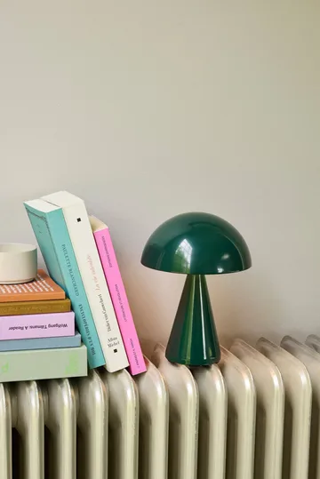 Mush portabel bordslampa - Dark green, 20 cm - Hübsch Interior