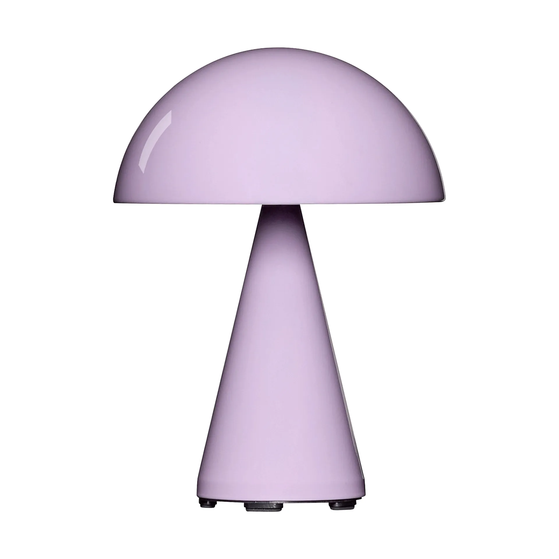 Mush portabel bordslampa, Light pink, 20 cm Hübsch Interior