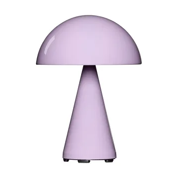 Mush portabel bordslampa - Light pink, 20 cm - Hübsch Interior