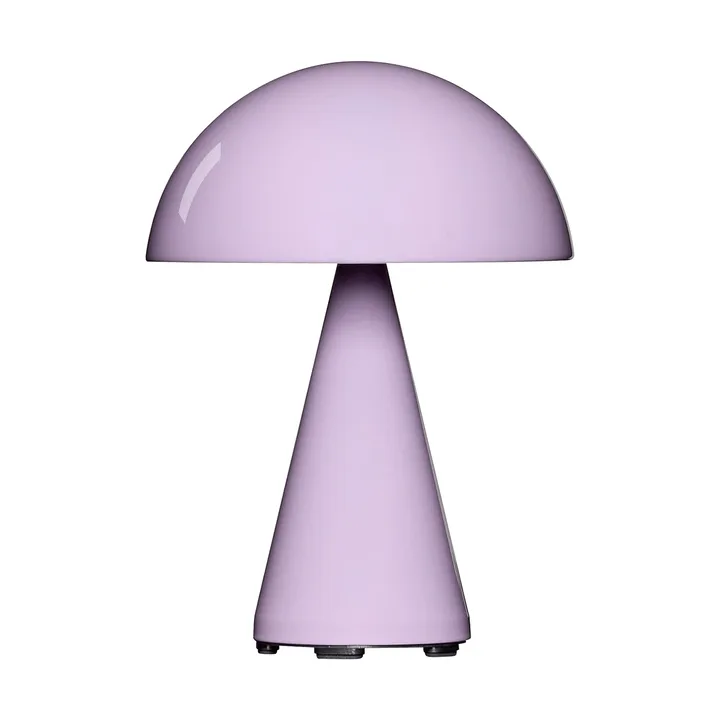 Mush portabel bordslampa - Light pink, 20 cm - Hübsch