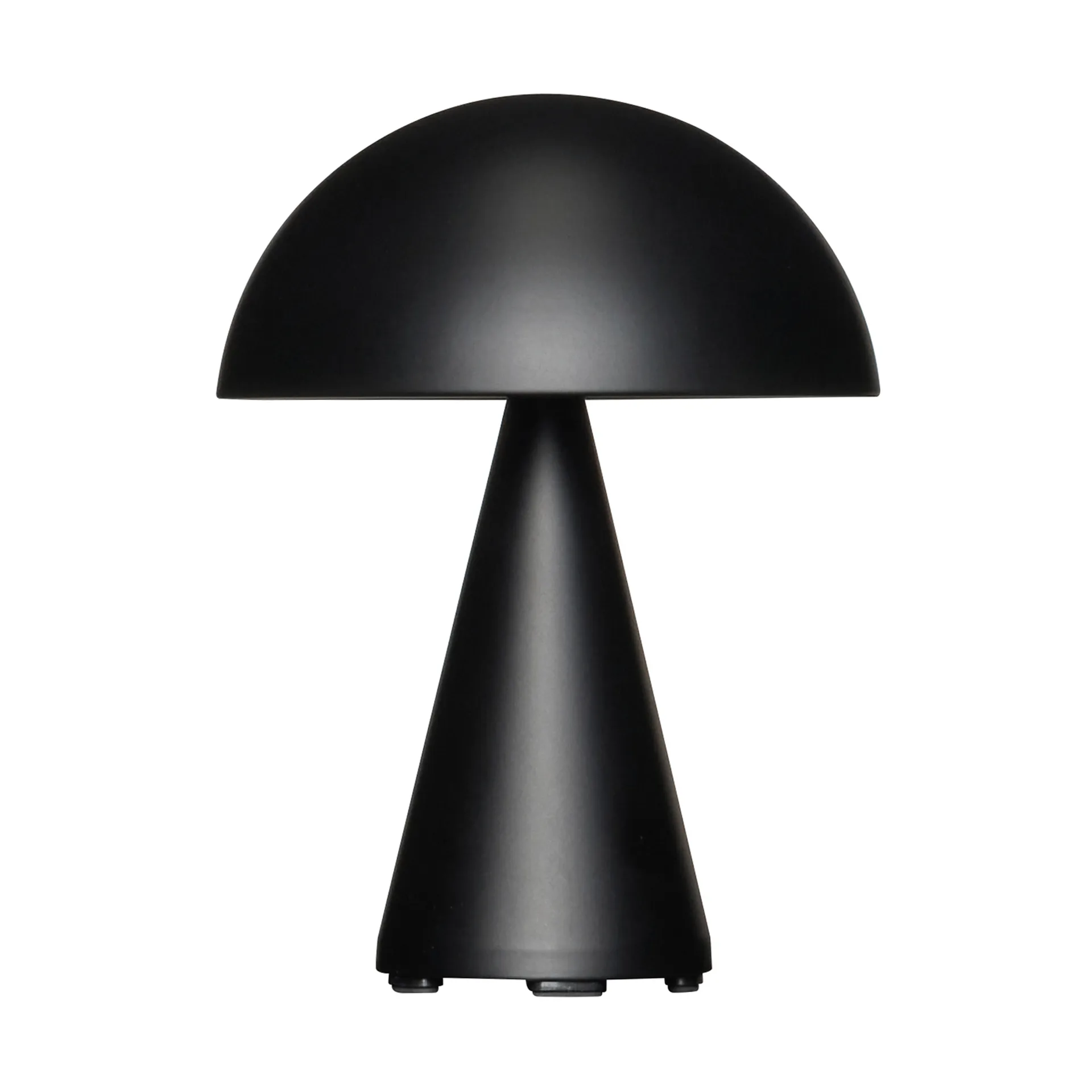 Mush portabel bordslampa, Matt black, 20 cm Hübsch Interior