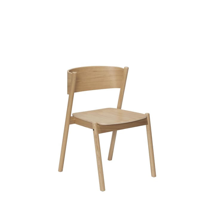 Oblique stol - Natur - Hübsch