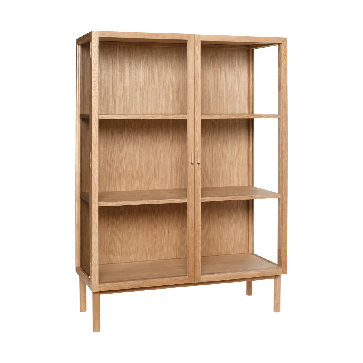 Hübsch Panorama vitrinskåp small Ek