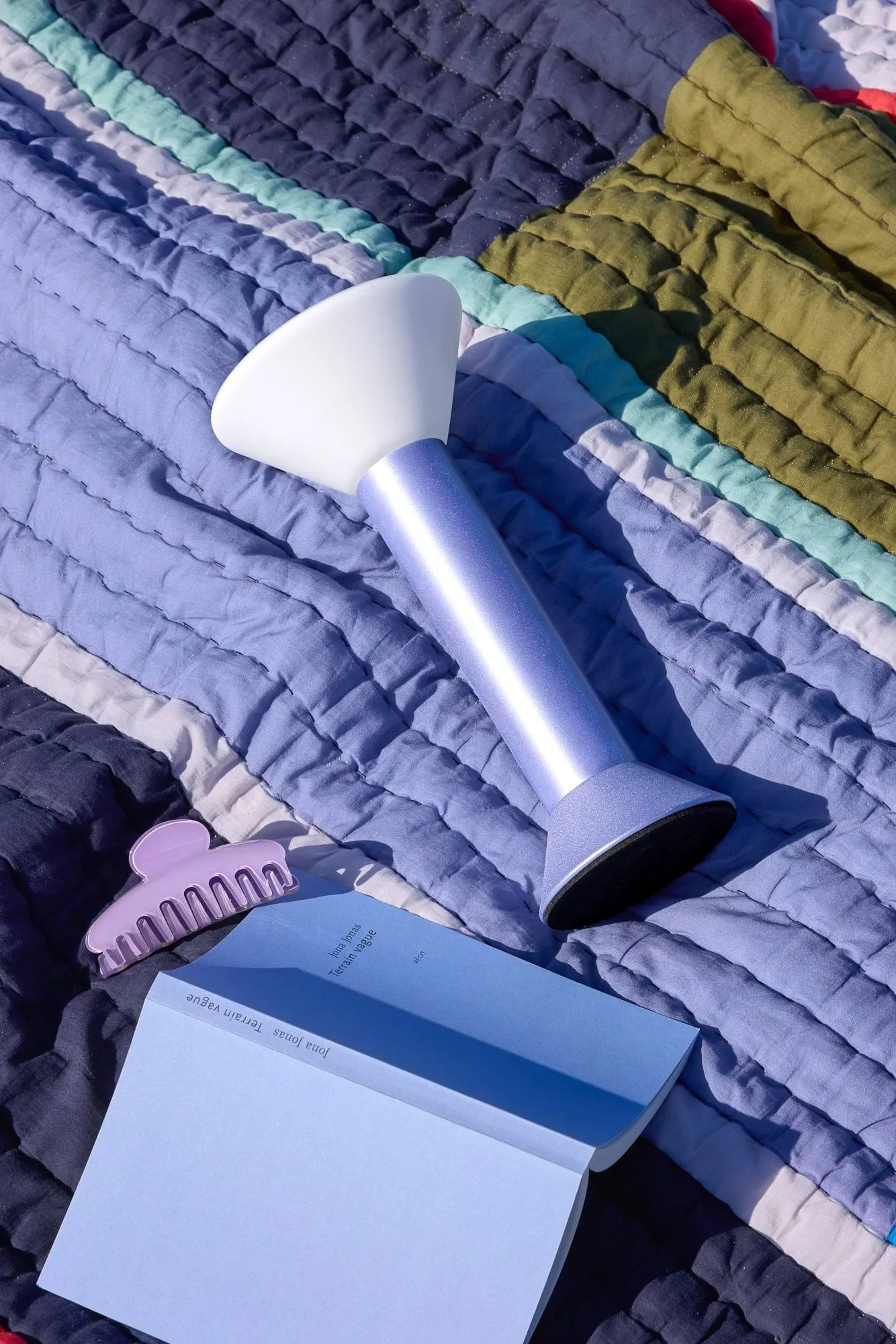 Pavilion pläd, Blue-multicolour, 140x200 cm Hübsch Interior