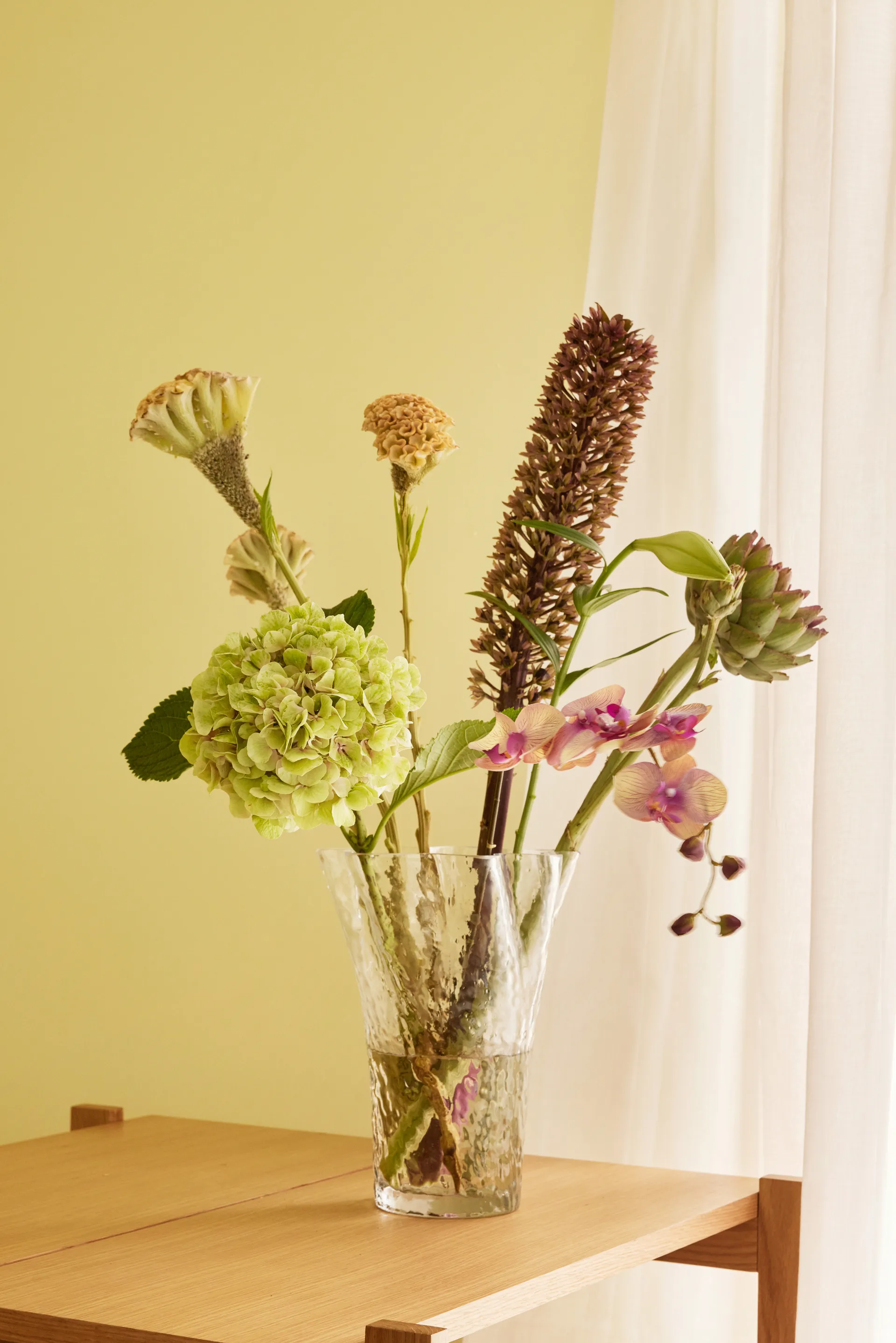 Ruffle vas, Clear Hübsch Interior